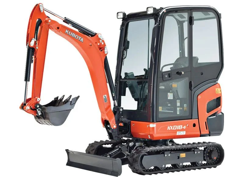 Kubota KX 018-4 G gumilánctalpas minikotró